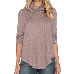 Free People Kristina Drippy Turtleneck Sweater